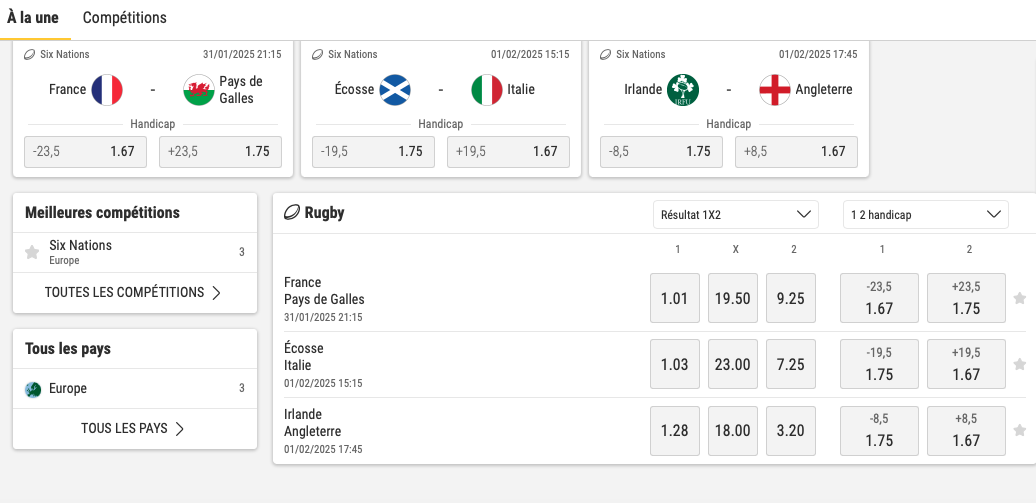 Bwin rugby