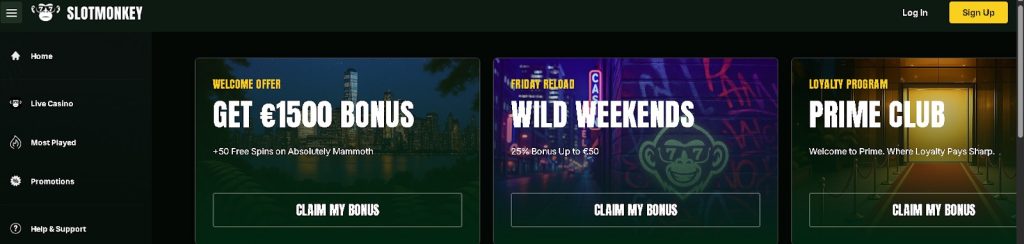 Casino met iDEAL SlotMonkey Nederland