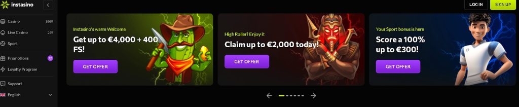 online casino met iDEAL: Instasino