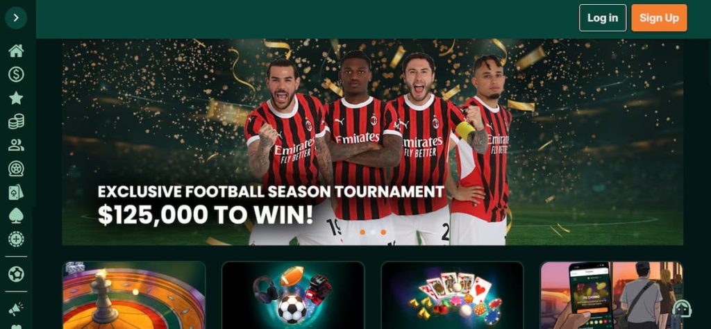 TG.Casino casino homepage