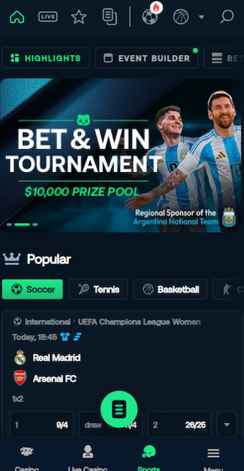 betpanda sports homepage mobile