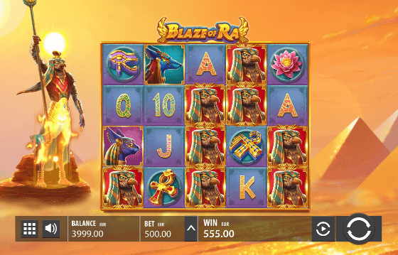 blaze of ra slot