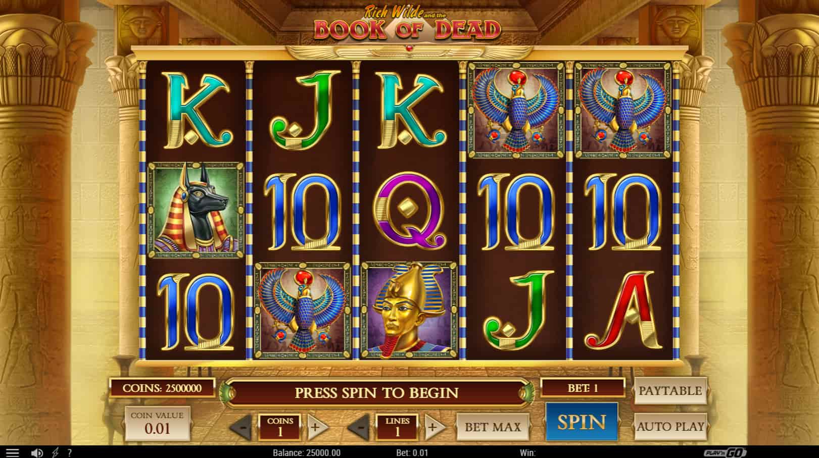 book of dead slot