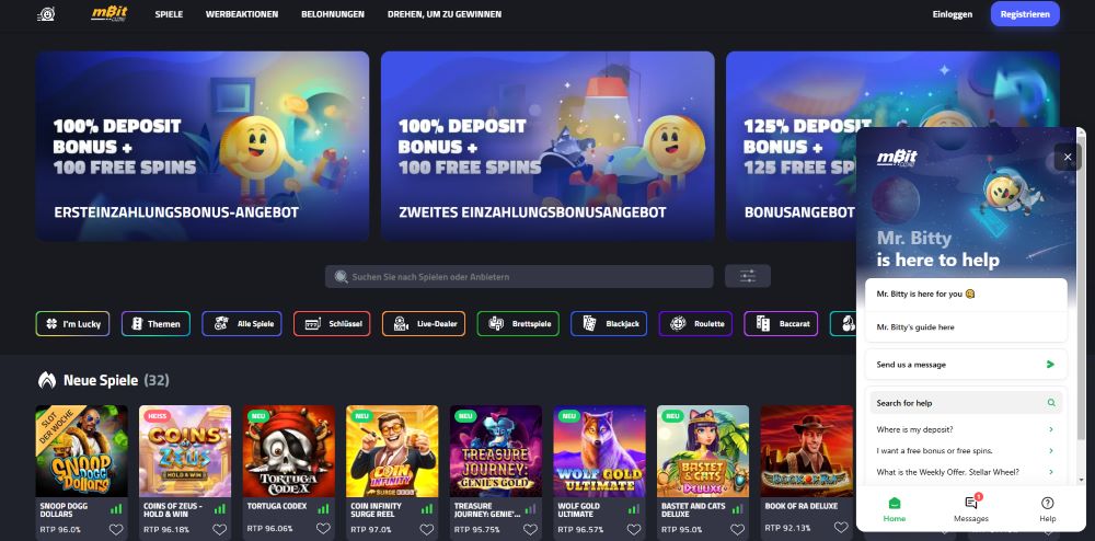 Kundenservice mbitcasino