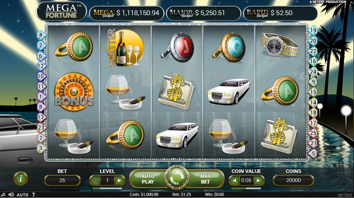 mega fortune slot