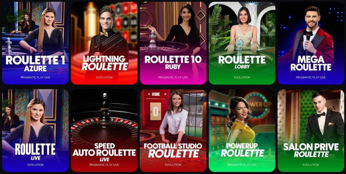 Tischspiele bei Golden Panda Casino