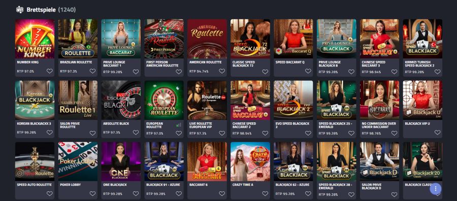 Tischspiele mbitcasino