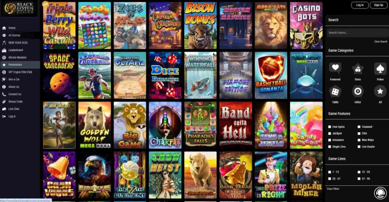 black-lotus-slots-selection