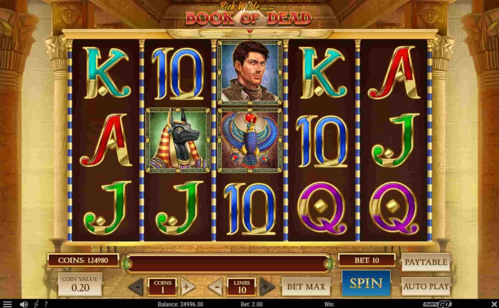 book of dead 2 slot