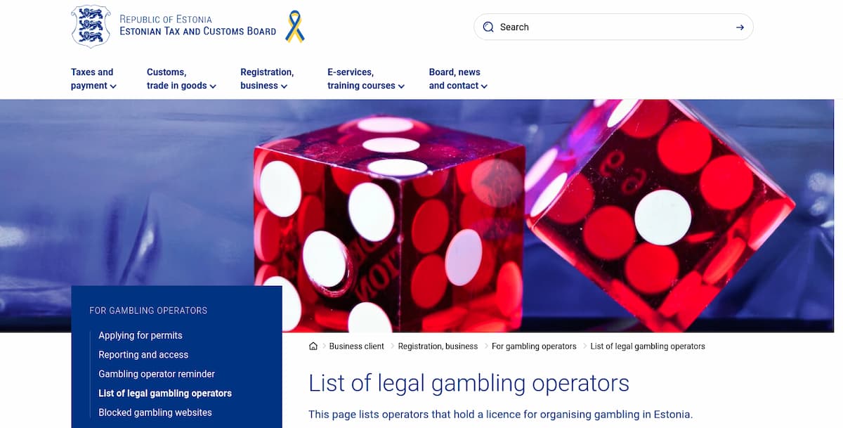 EMTA casino licens