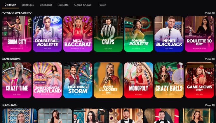 Live casino