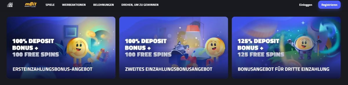 mBit Casino Bonus