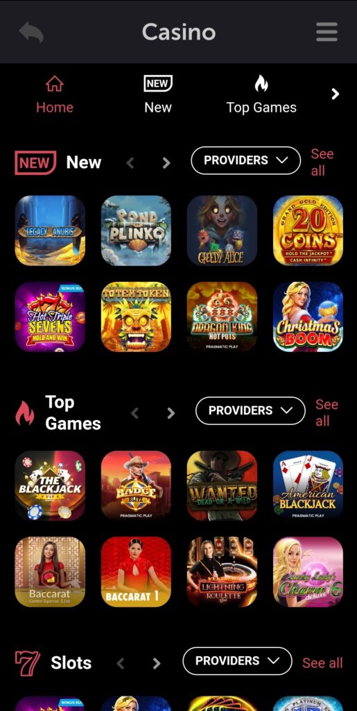Coinpectra has strict ranking criteria for online casinos