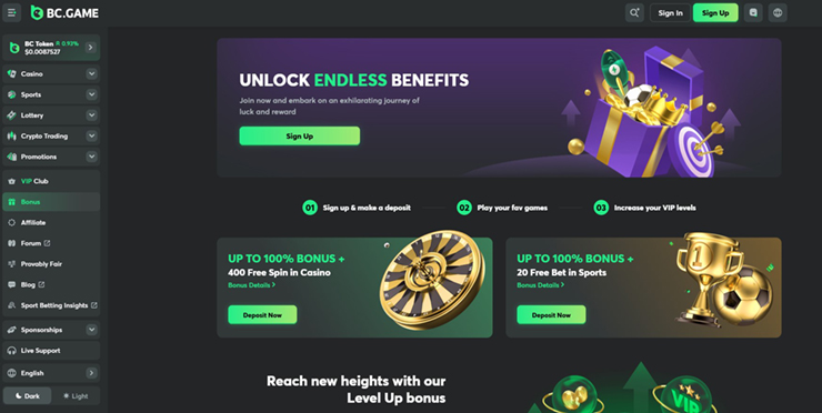 bc games telegram casino bonuses