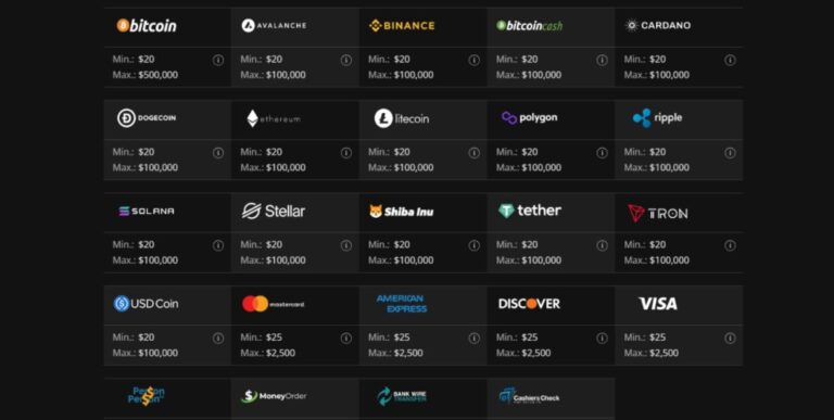 casino banking methods