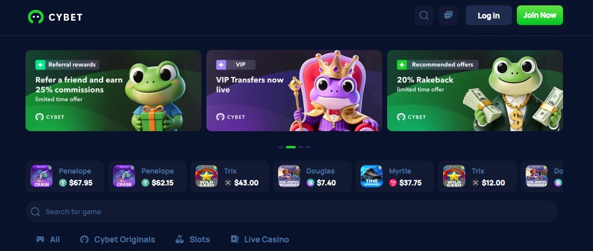 Cybet – Binance Coin Casino for Esports, Arcade, and Crash Gaming