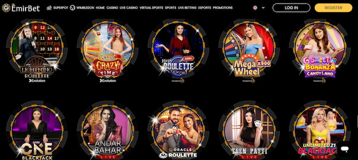 emirbet live casino games 