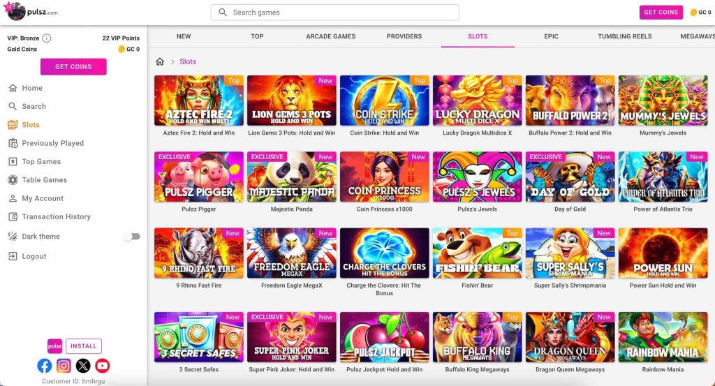 Pulsz Casino Slots 