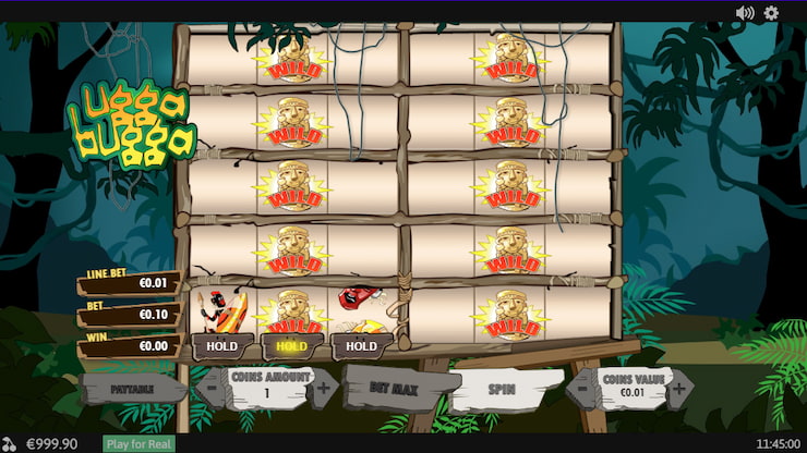 Ugga Bugga Game Screen Desktop