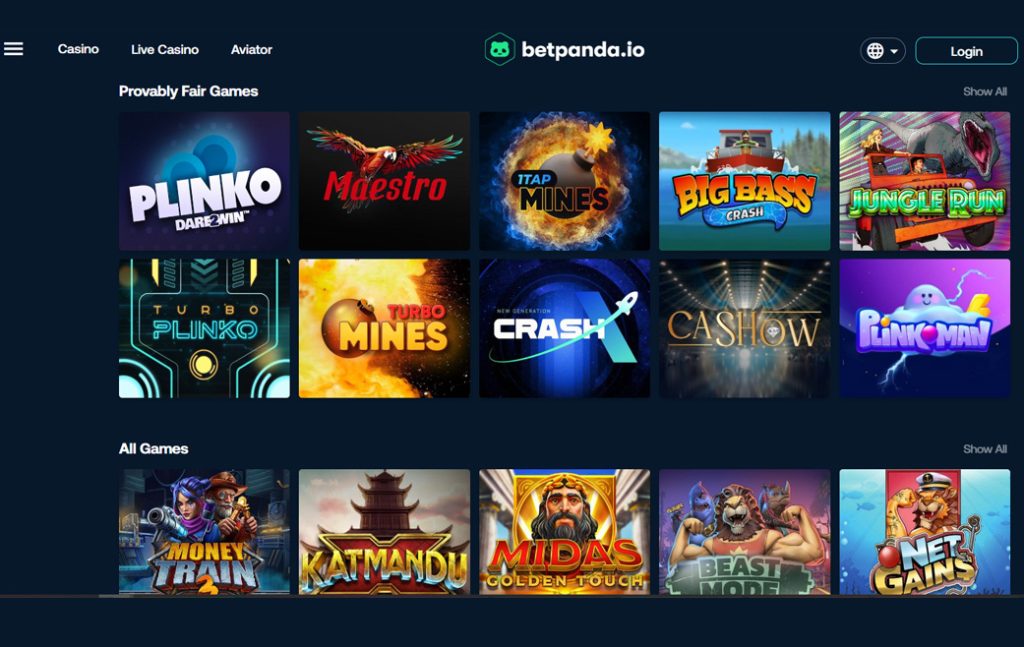 games on telegram casino betpanda