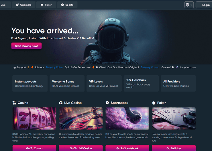 Betplay – Best Monero Casino for Sports Betting & Live Gaming