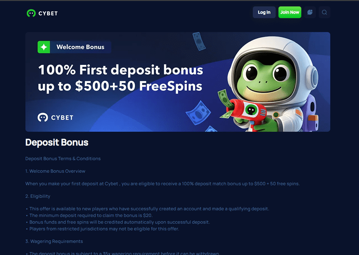 Cybet – Best Avalanche Casino for Esports and Arcade Action