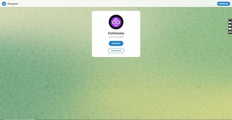 telegram casino registration