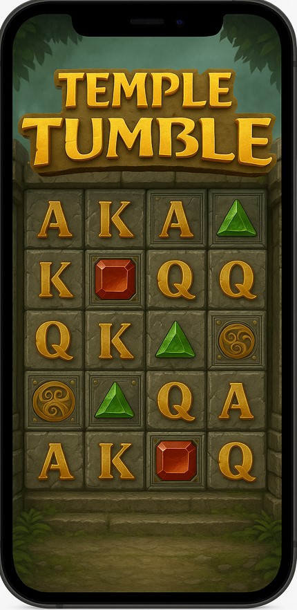 Mobile and Tablet Gameplay Experience at Temple Tumble Megaways