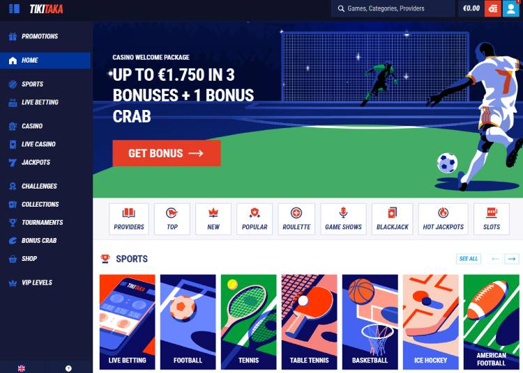 TikiTaka bookmaker zonder Cruks
