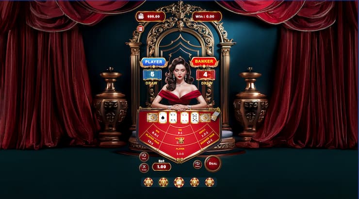 Baccarat table game at best online casinos Australia