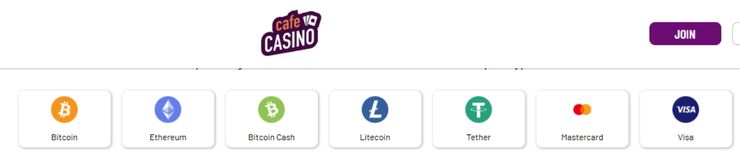 cafe casino crypto and fiat payment methods