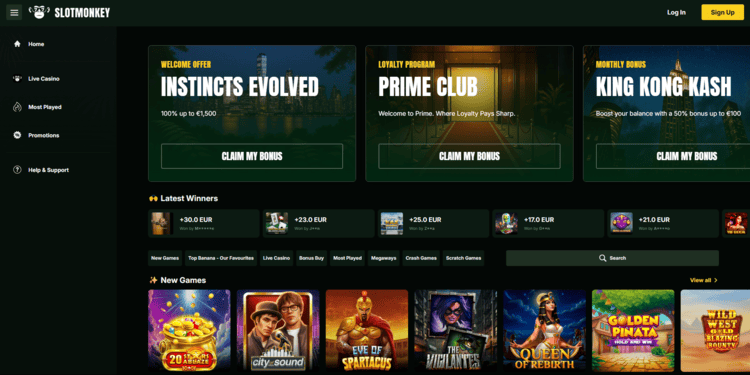 slot monkey online casino buitenland