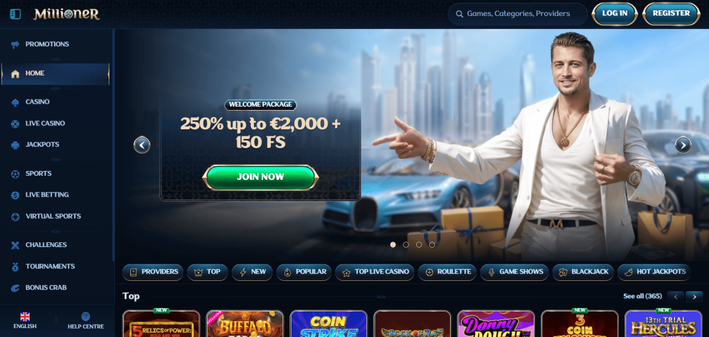 Millioner het beste online casino met snelle uitbetalingen