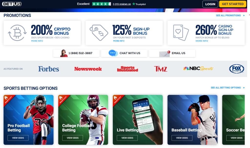 betus sports betting options for mastercard bettors and welcome bonuses