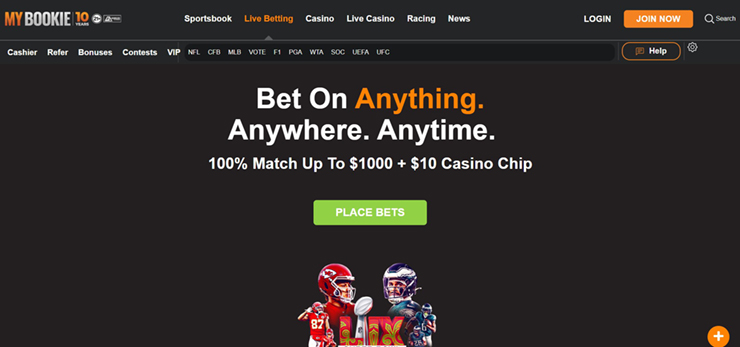 mybookie mastercard live betting and welcome bonus 