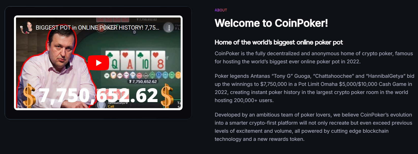 CoinPoker o nás