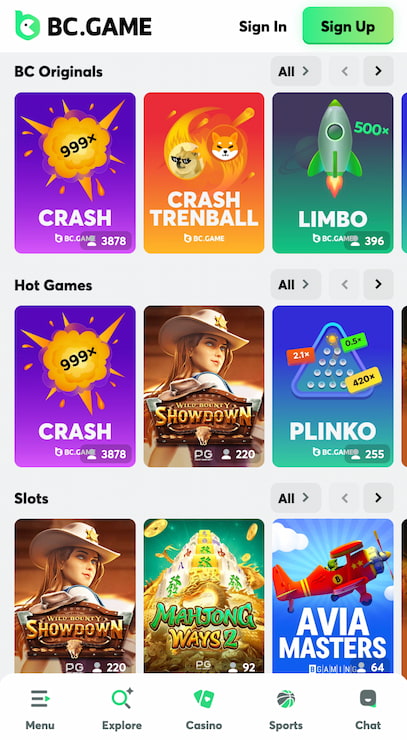 3. BC.Game – vienas geriausių kripto kazino kelis metus iš eilės