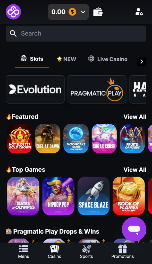 Signing up for crypto casinos: Step 4