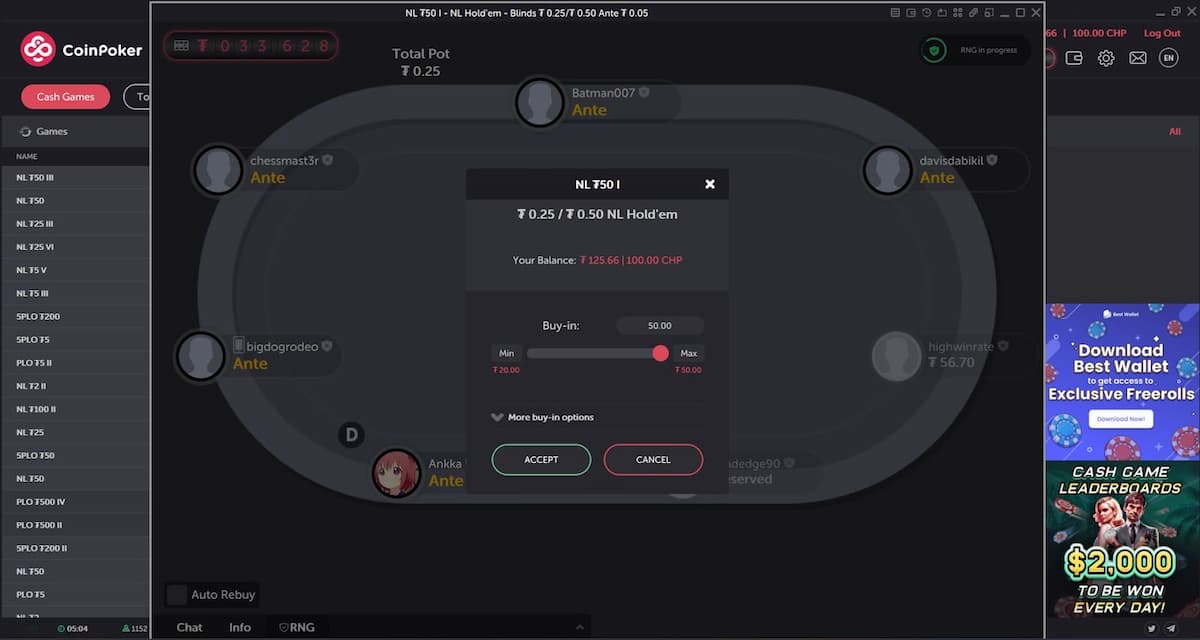 Mängi pokkerit - texas holdem