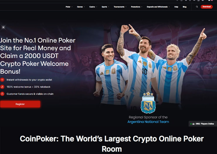 ethereum pokr site coinpoker welcome bonus US players 